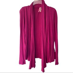 Magenta Cardigan